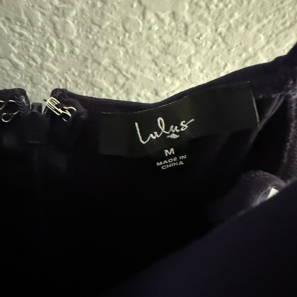 Lulu's Blue Bodycon Spaghetti Strap Midi Dress - Picture 3 of 8